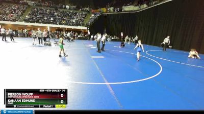 70 lbs Champ. Round 1 - Pierson Wolff, Powerhouse Wrestling Club vs Kanaan Edmund, Iowa