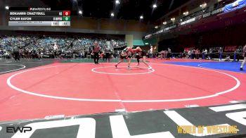 125 lbs Consi Of 64 #2 - Benjamin Crazybull, North Salem vs Cyler Eaton, Douglas County Grapplers Wrestling Club