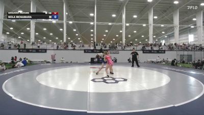 100 lbs Breana Adame, Michigan vs Nola McNamara, Oregon