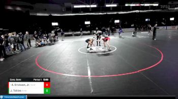 138 lbs Cons. Semi - Adam Erickson, Jr., Yelm vs Jordan Tobias, Chiawana