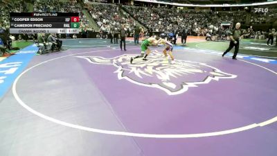 113-2A Champ. Round 1 - Cameron Preciado, Rangely vs Cooper Edson, Sedgwick County/Fleming