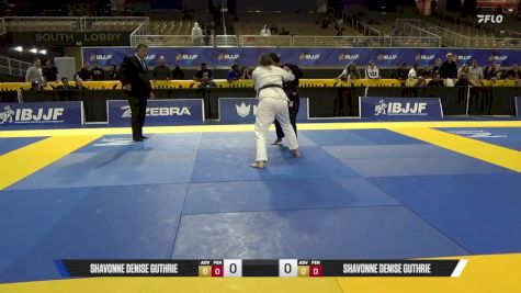 Gwen Mihaljevich vs Shavonne Denise Guthrie 2026 Pan Jiu Jitsu IBJJF Championship