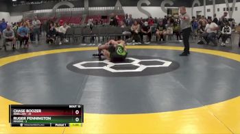 139 lbs Placement Matches (8 Team) - Ruger Pennington, Minions vs Chase Boozer, Rebellion