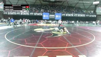 Boys 3A 165 lbs Champ. Round 2 - Erick Kelly, Kentlake vs Diego Caso, Walla Walla