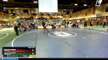 152 lbs Champ. Round 3 - Arjun Nagra, Vacaville vs Noah Elliott, Birmingham