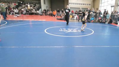 53 lbs Rr Rnd 1 - Cade Roswell, Wrecking Crew Wrestling Academy - K3 vs Liam Diodati, CT Whale Humpback - K3