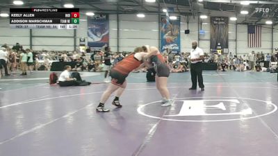 235 lbs Rr Rnd 1 - Keely Allen, Indiana Outlaws Purple vs Addison Marschman, Team Nebraska