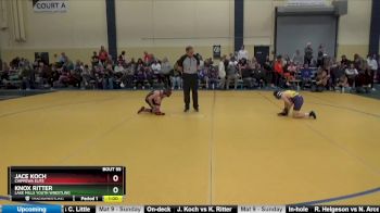 90 lbs Cons. Round 2 - Jace Koch, Chippewa Elite vs Knox Ritter, Lake Mills Youth Wrestling