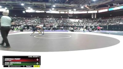 132 lbs Cons. Round 4 - Ivan Hernandez, Bonita Vista vs Jeremiah Perry, Fruitland