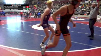 4A 113 lbs Quarterfinal - Matua Benavente, GRAVETTE HIGH SCHOOL vs Robert Garrison, Central Arkansas Christian School