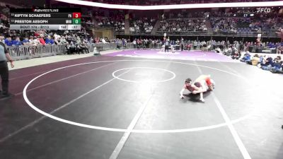 Cons. Round 1 - Preston Aesoph, Miller/Highmore-Harrold vs Kiptyn Schaefers, Parkston