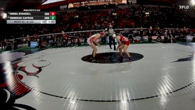G 132 lbs Champ. Round 1 - Emma Stansell, Kuna vs Rebekah Capson, Bonneville