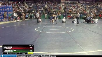 145 lbs Quarterfinal - Carmin Moore, Scotland County vs Lily Reese, T.c. Roberson 