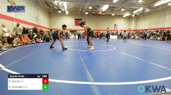 195 lbs Quarterfinal - Daniel Garcia, Tulsa Blue T Panthers vs Kole Alvarado, Raw Wrestling Club