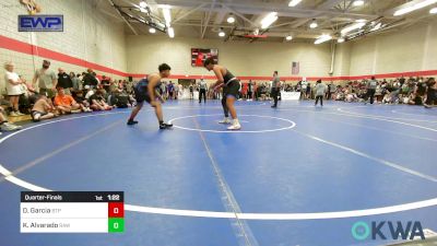 195 lbs Quarterfinal - Daniel Garcia, Tulsa Blue T Panthers vs Kole Alvarado, Raw Wrestling Club