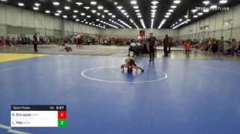 37 lbs Semifinal - Kemp Enriquez, Takedown Elite vs Liam Pao, Miami Wrestling Club