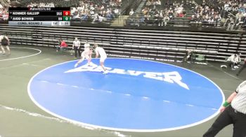 6A 215 lbs Cons. Round 2 - Konner Gallup, Davis vs Judd Bowen, Bingham