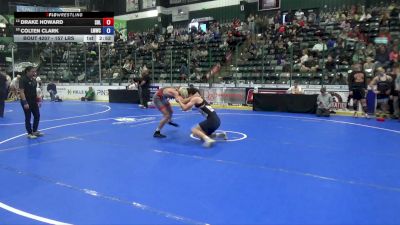 157 lbs Cons. Sub-quarters - Drake Howard, SBL vs Colten Clark, LMWC