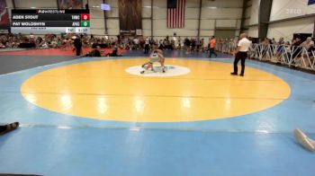 145 lbs Rr Rnd 3 - Aden Stout, TNWC Purple vs Pat Woloshyn, Apache Black