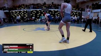 138 lbs Cons. Round 2 - John Samartano, REVERE vs Chase VanOrder, GROVE CITY