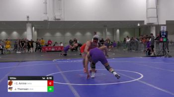 165 lbs Quarters - Cameron Amine, Oklahoma State vs Jack Thomsen, Northern Iowa