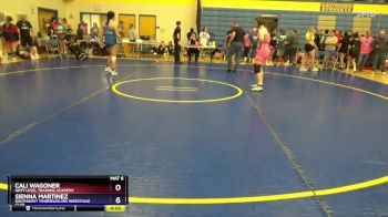 170 lbs Cons. Semi - Cali Wagoner, Next Level Training Academy vs Sienna Martinez, Southwest Timberwolves Wrestling Club