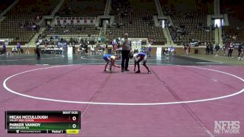 5A 106 lbs Cons. Semi - Micah Mccullough, Valley High School vs Parker Vannoy, Beauregard HS