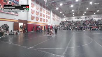 175 lbs Champ. Round 1 - Lincoln Goans, West Holmes vs Marcello Woodberry, Saint Ignatius