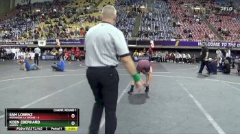 141 lbs Round 1 (16 Team) - Koen Eberhard, Albion vs Sam Lorenz, Wisconsin-La Crosse