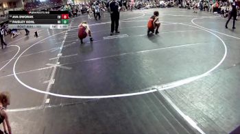 101 lbs Cons. Round 1 - Ava Dworak, Elgin Wolfpack vs Paisley Kohl, Neligh Oakdale