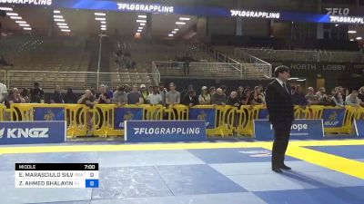 ENZO MARASCIULO SILVA vs ZACK AHMED GHALAYINI 2023 Pan Jiu Jitsu IBJJF Championship