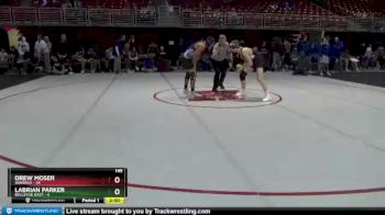 145 lbs Round 2 (8 Team) - LaBrian Parker, Bellevue East vs Drew Moser, Waverly