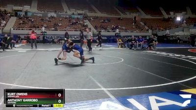 D3-132 lbs Champ. Round 1 - Kurt Owens, Snowflake vs Anthony Garrobo, Safford