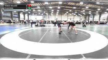 180 lbs Consi Of 4 - Thomas DeLauro, SC vs Dylan Ross, RI
