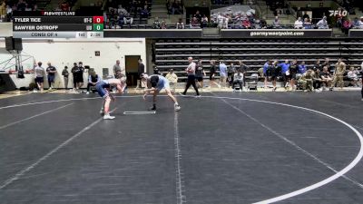 125 lbs Consi Of 4 - Tyler Tice, Tennessee-Chattanooga vs Sawyer Ostroff, Long Island University