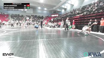 58 lbs Consi Of 8 #2 - Dylan Lockwood, Heat vs Tripp Cooper, Collinsville Cardinal Youth Wrestling