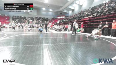 58 lbs Consi Of 8 #2 - Dylan Lockwood, Heat vs Tripp Cooper, Collinsville Cardinal Youth Wrestling