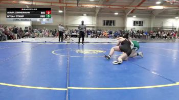 145 lbs Cons. Round 3 - Alivia Zimmerman, Mount Vernon High School vs Mylah Stamp, William Mason High School