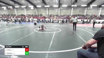 69 lbs Final - Jaxson Long, Team Grand Valley Elite vs Cael Spitzer, Southwest Hammers