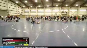 39 lbs Round 1 - Elias McEwen, Butte vs Weston Olvera, Elite Wrestling