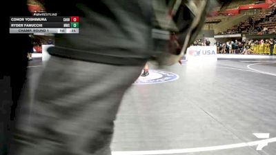 Intermediate Boys - 84 lbs Champ. Round 1 - Isaiah Aragundi, Legacy Wrestling Center vs Jaylon Cannon