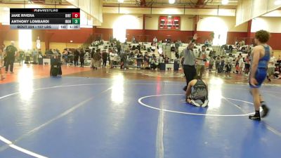 157 lbs Quarterfinal - Jake Rivera, Dirty Den Wrestling vs Anthony Lombardi, Iron Faith