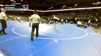 285 Class 4 lbs Champ. Round 1 - Brady Griffin, Willard vs Ben Barfield, North Point