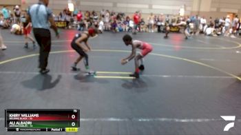 75 lbs Semis & 1st Wrestleback (8 Team) - Ali Albadri, Untouchables vs Khiry Williams, Belding Black
