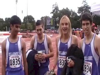 Bellarmine College Prep, 1st boys 4x800 - 2011 Stanford Invitational