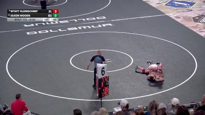 Cons. Round 2 - Jaxon Woods, Rapid City Central vs Wyatt Kleinschmit, Sioux Falls Lincoln