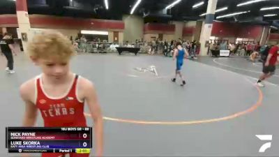 88 lbs Round 2 - Nick Payne, Boneyard Wrestling Academy vs Luke Skorka, Katy Area Wrestling Club