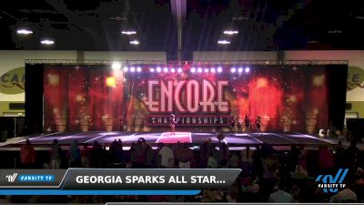 Georgia Sparks All Star Cheerleaders - L1 Tiny - Novice - Restrictions - D2 [2022 Electric 4:20 PM] 2022 Encore Atlanta Showdown