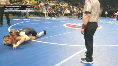 145 Class 2 lbs Champ. Round 1 - Sierra Bromwich, Troy Buchanan vs Madison Smoot, Central (Cape Girardeau)