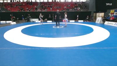 46kg Quarterfinal - Timi Coles, London-Western Wrestling Club vs Talia Pavlic, WAMMA Next Gen Wrestling Club